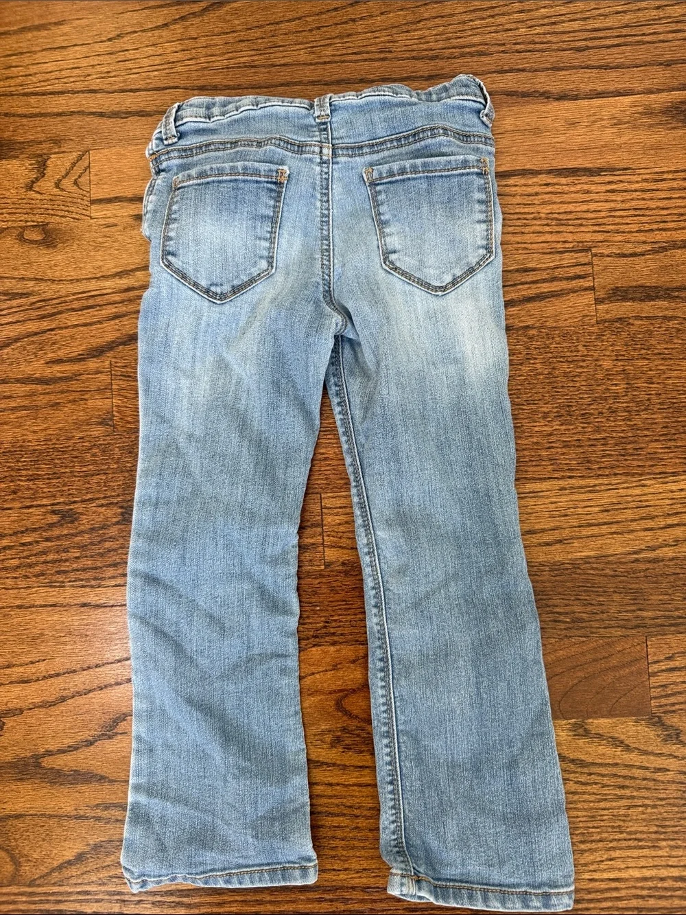 OshKosh B'gosh Light Wash Girls' Denim Jeans - skinny bootcut